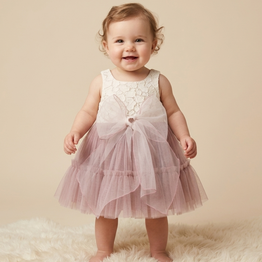 Rose Dawn – Baby Girl Tulle Dress