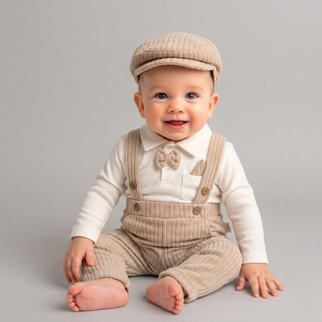 Sandstone Classic – Baby Boy Outfit Set
