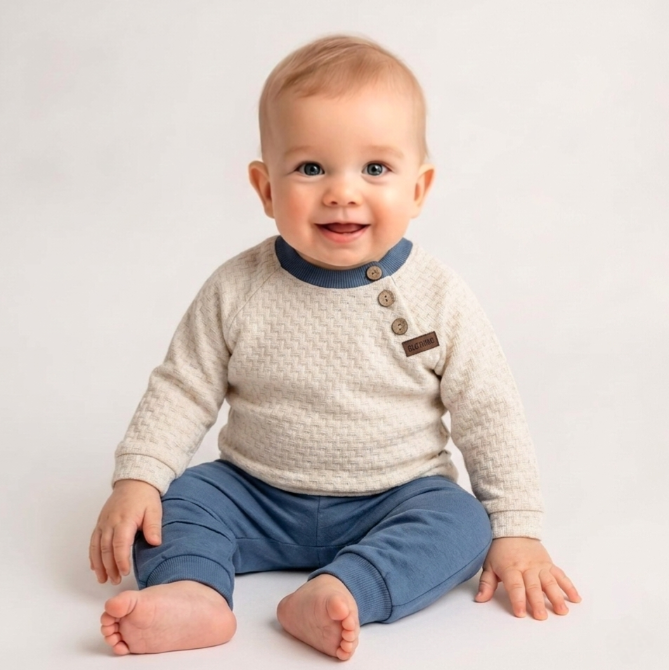 Blue Horizon – Baby Boy Outfit Set