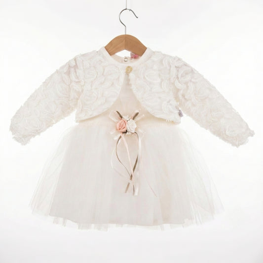 Soft Grace – Baby Girl Dress Ensemble