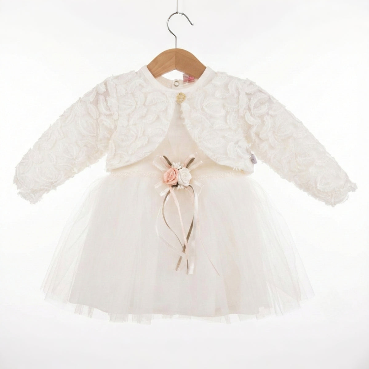 Soft Grace – Baby Girl Dress Ensemble