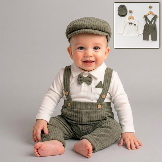 Emerald Gentleman – Baby Boy Outfit Set
