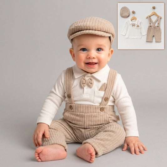 Sandstone Classic – Baby Boy Outfit Set