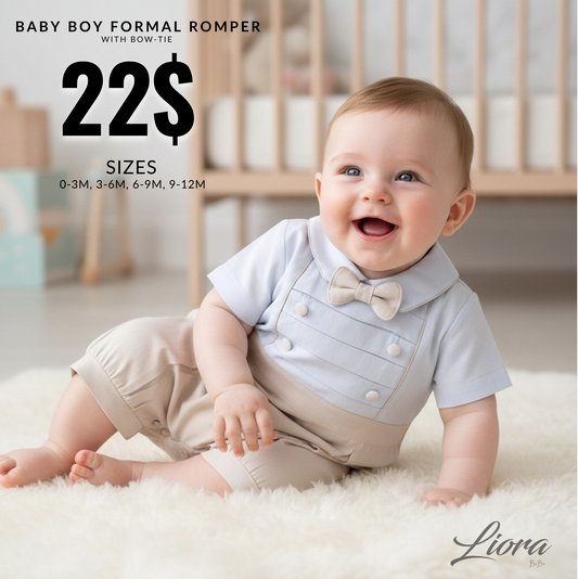 Blueberry chic Romper