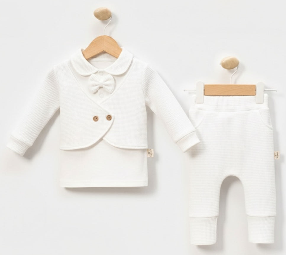 White Formal Baby Outfit