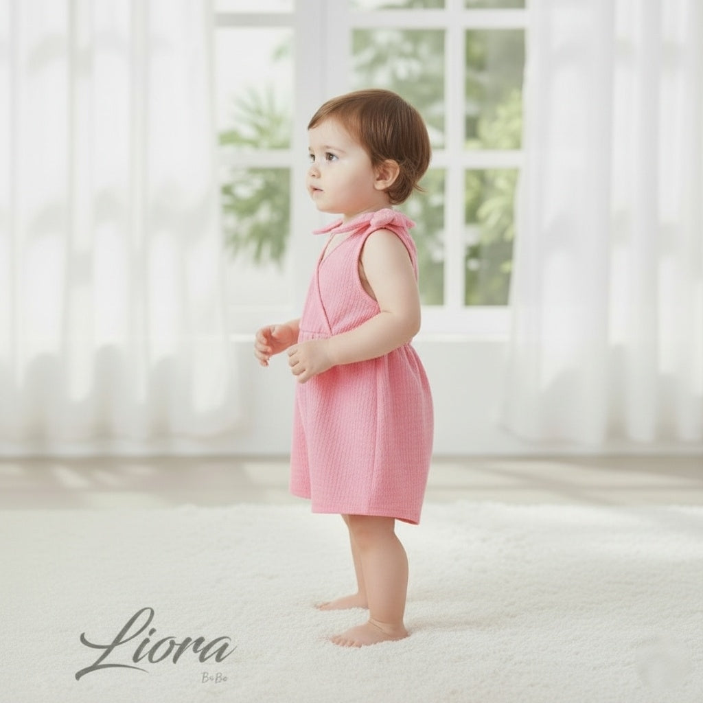 Pink overall