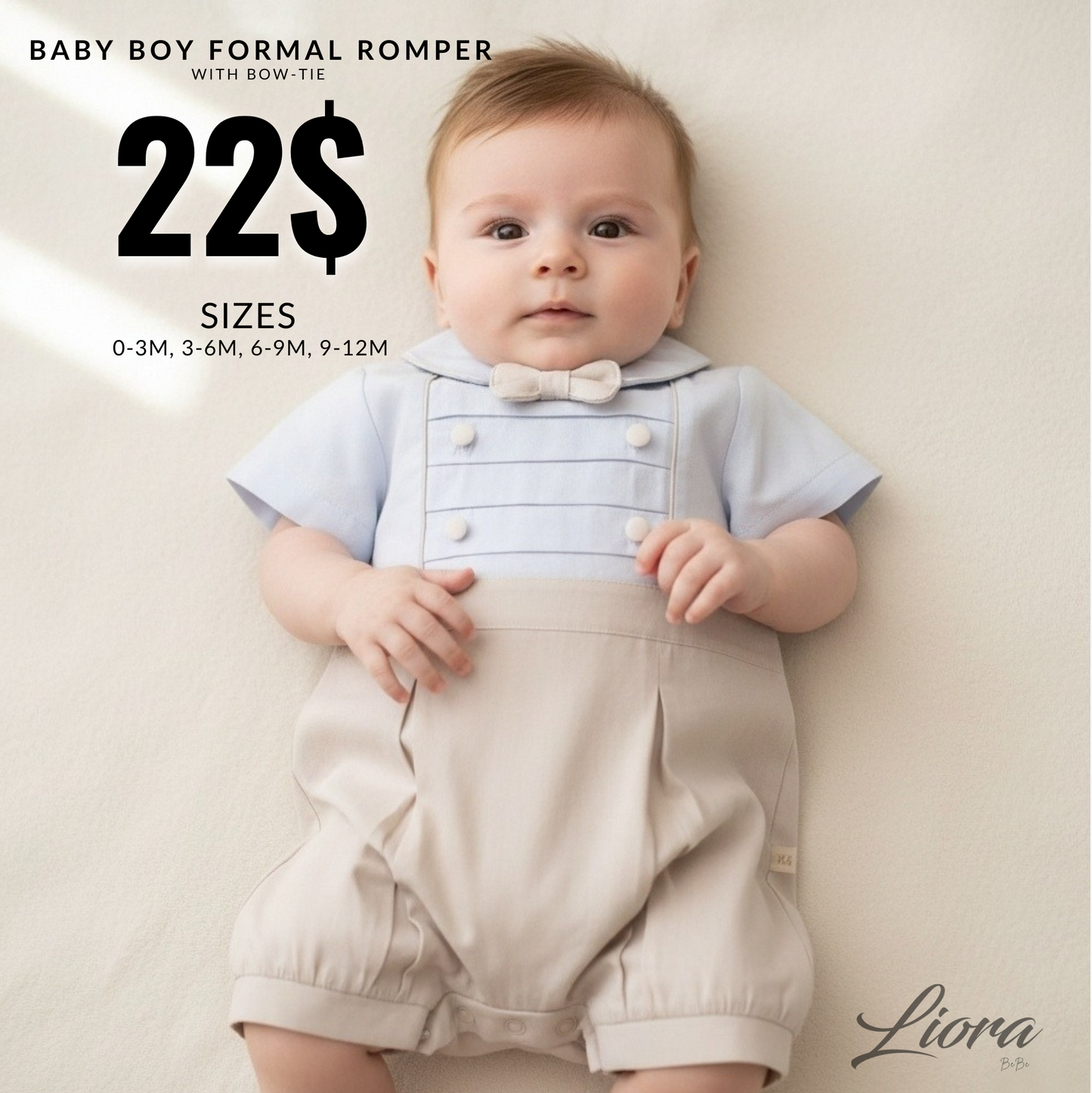 Blueberry chic Romper