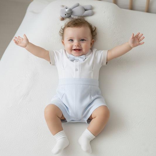 Baby Boy Formal Romper