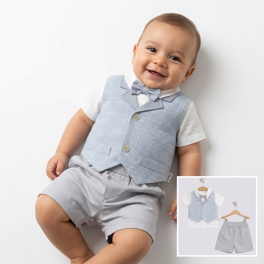 Silver Charm – Baby Boy Formal Outfit