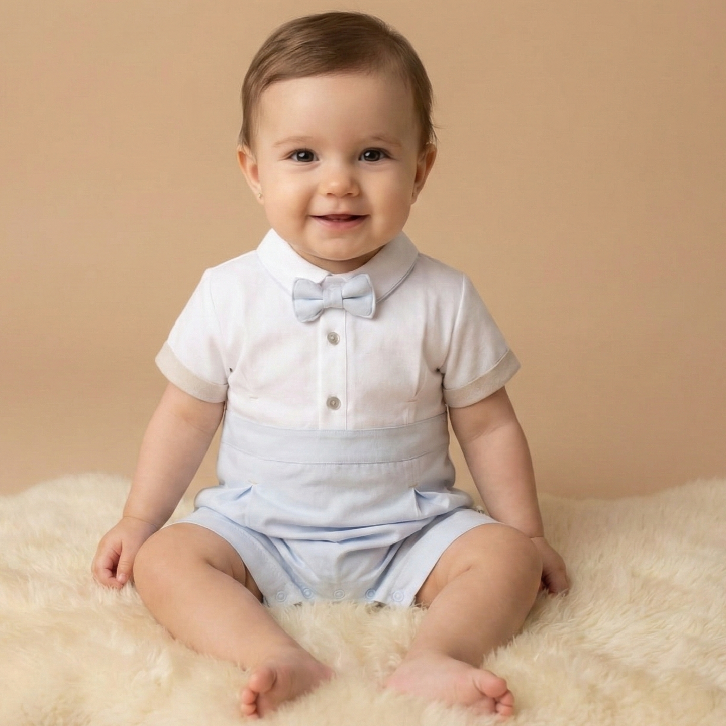 Baby Boy Formal Romper