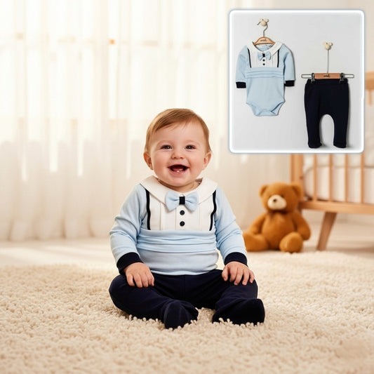 Baby Boys Formal Set - Blue