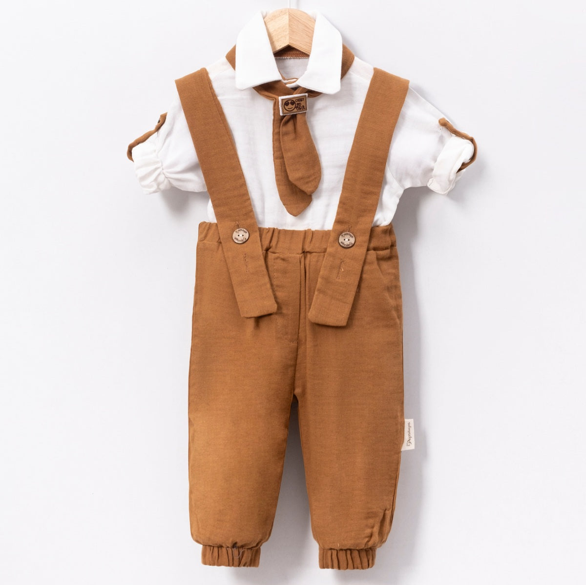 Classic Suspenders Style – Baby Boy Outfit
