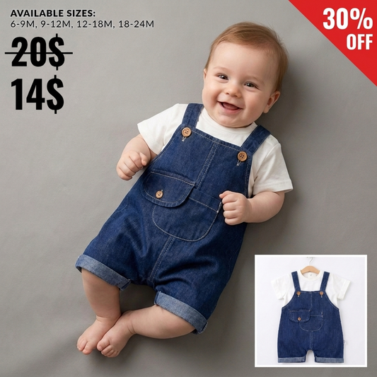 Classic Denim Charm – Baby Boy Outfit