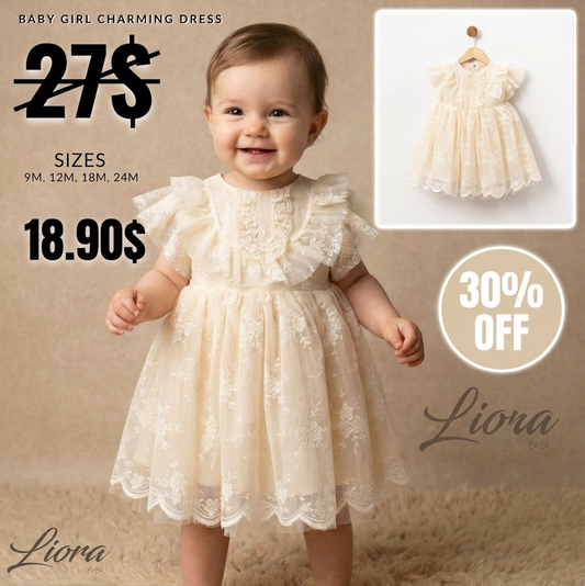Peach Outing Dress
