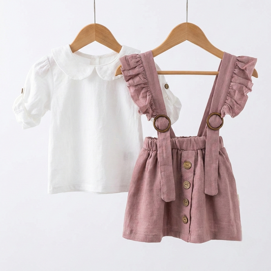 Pink Ruffle Charm – Baby Girl Outfit