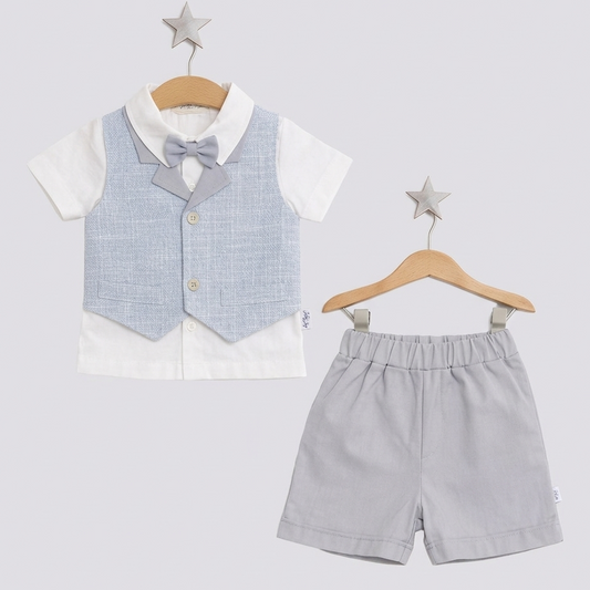 Silver Charm – Baby Boy Formal Outfit