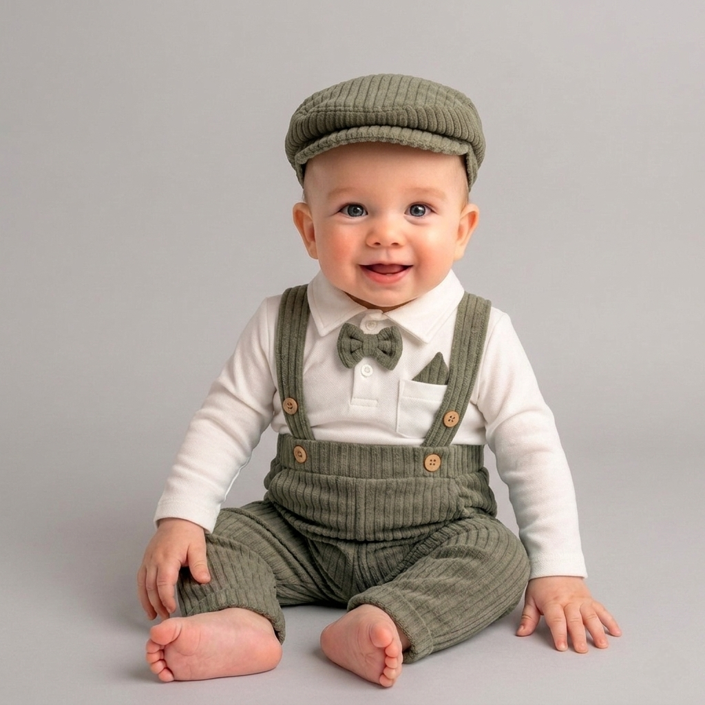 Emerald Gentleman – Baby Boy Outfit Set