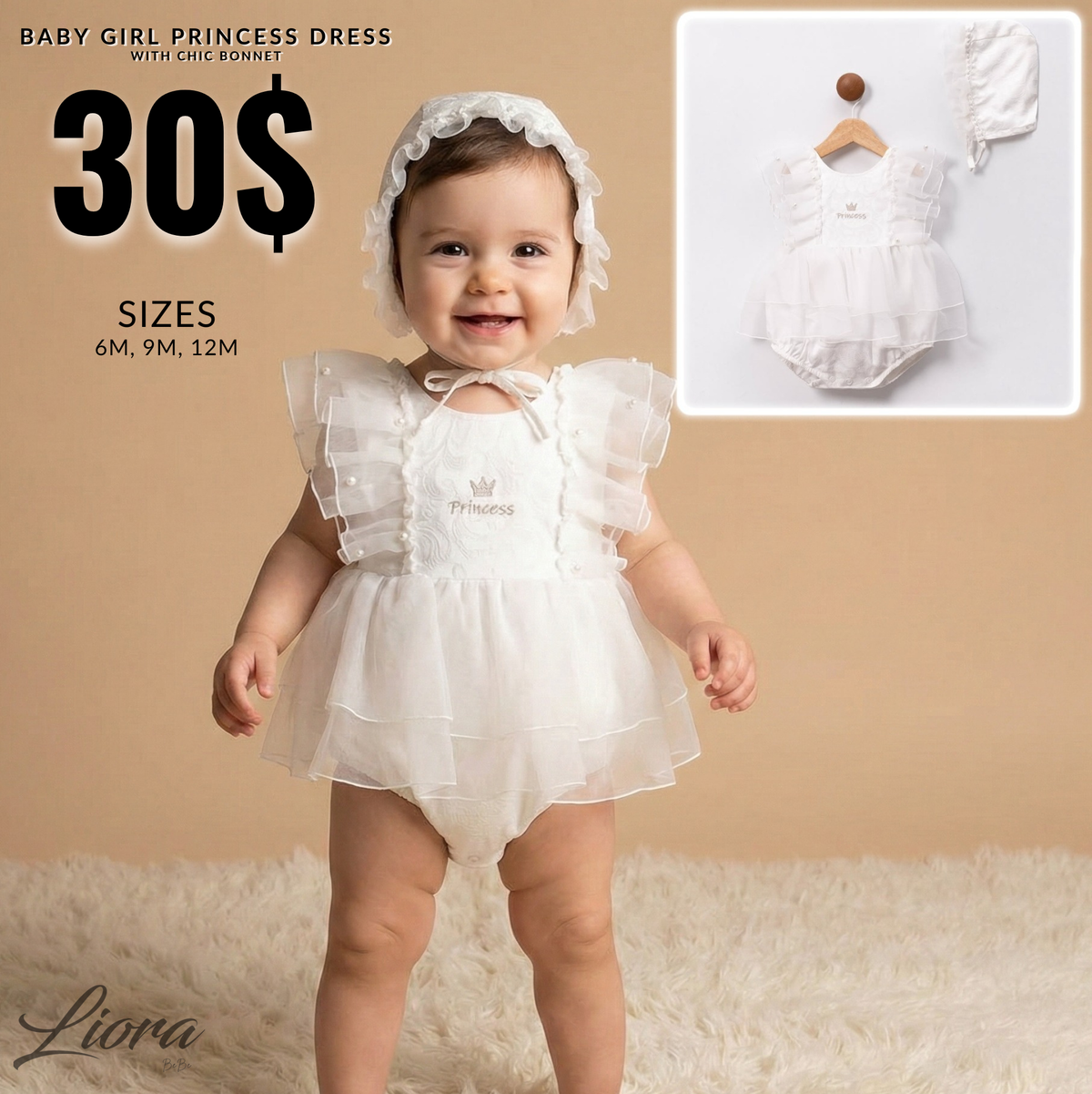 Princess White Dress