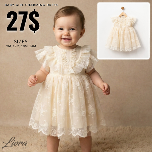 Peach Outing Dress