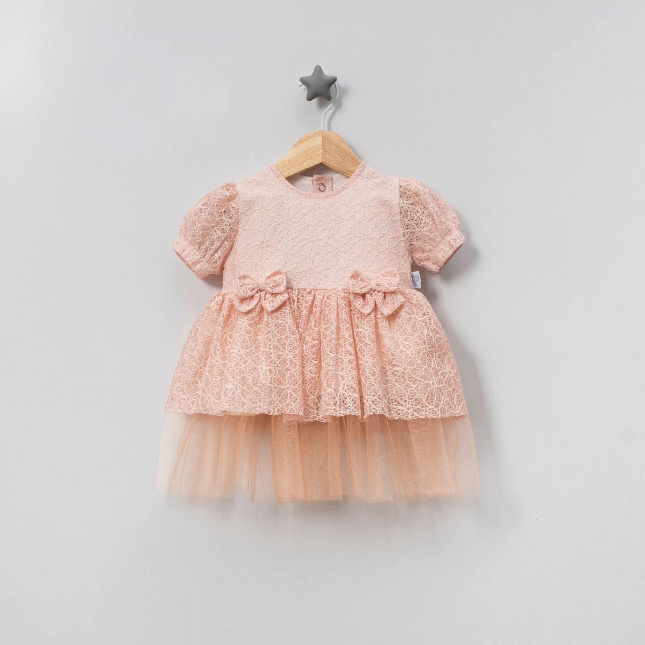 Pink Lace & Tulle Party Dress