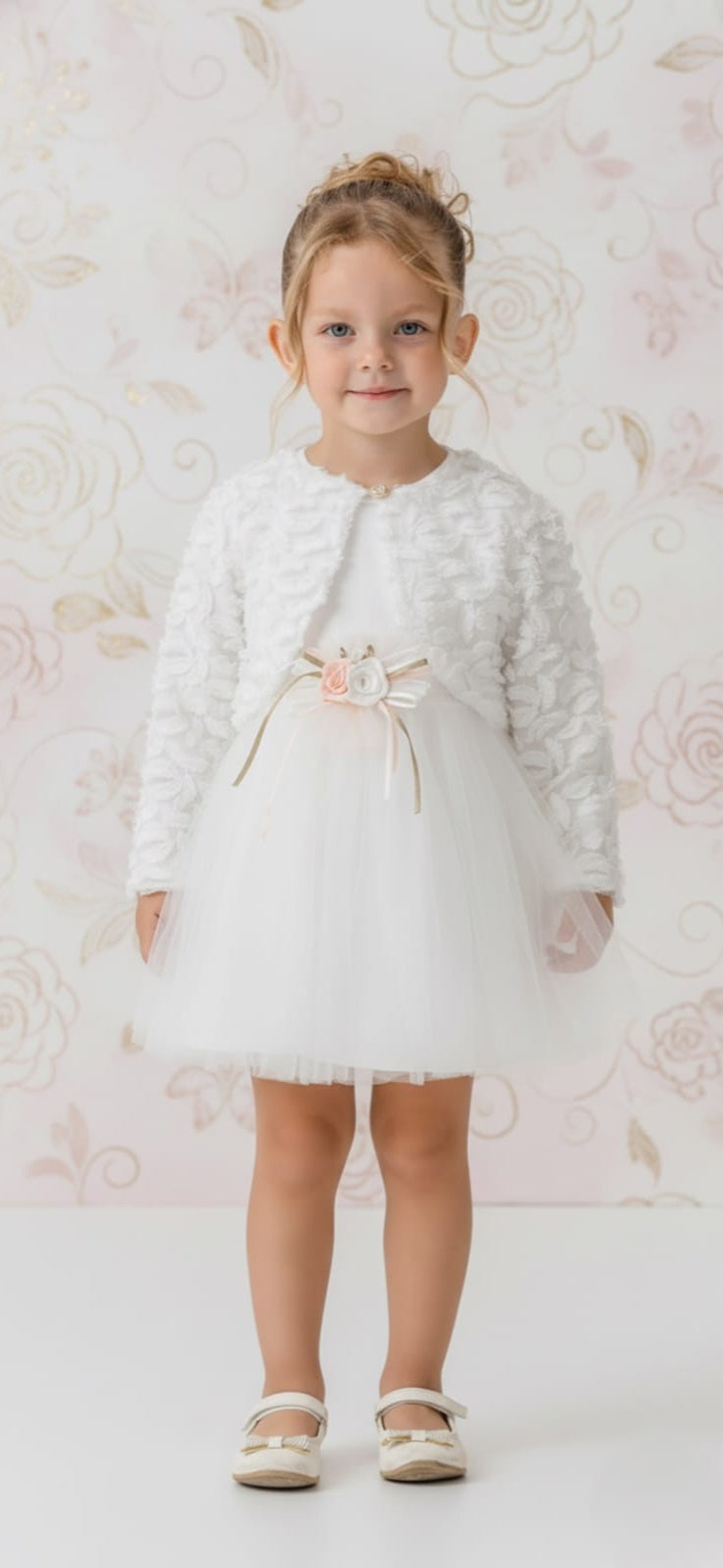 Soft Grace – Baby Girl Dress Ensemble
