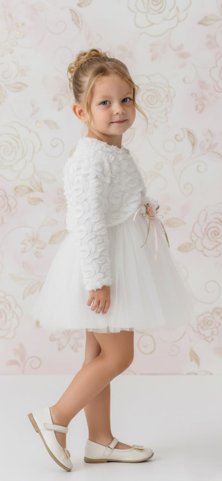 Soft Grace – Baby Girl Dress Ensemble