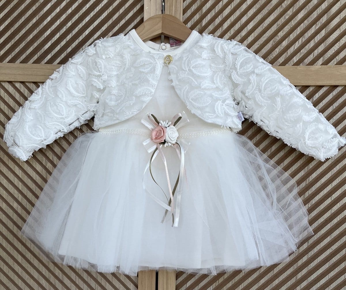 Soft Grace – Baby Girl Dress Ensemble