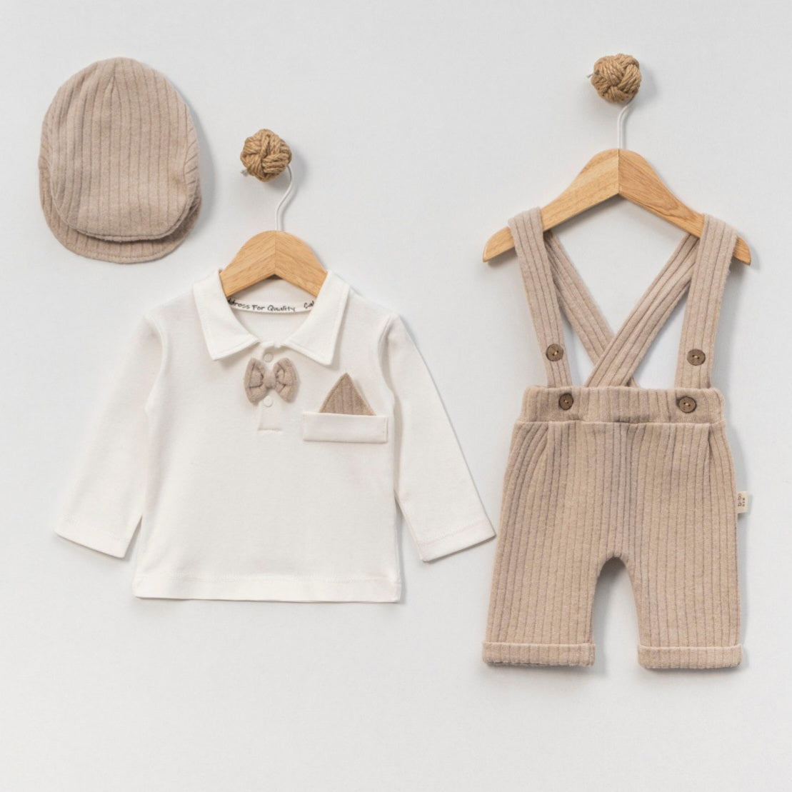 Sandstone Classic – Baby Boy Outfit Set