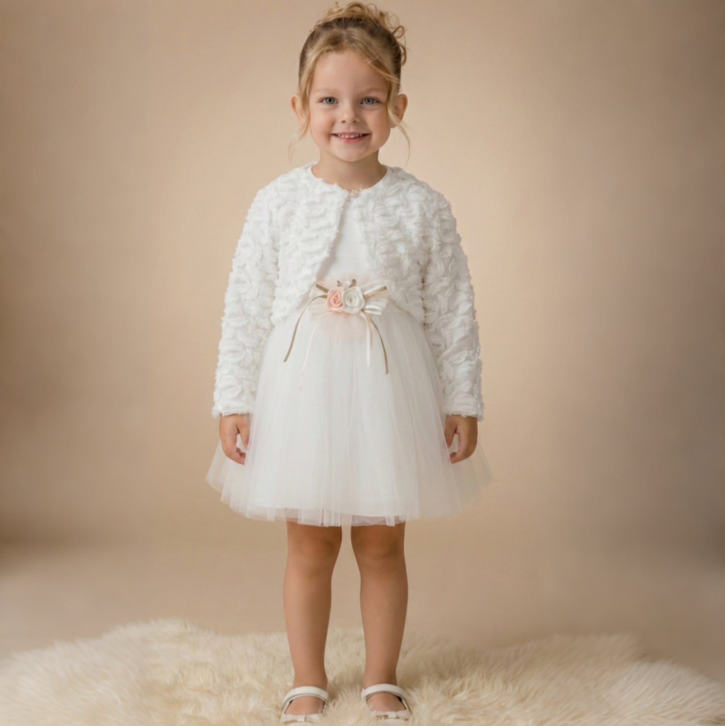 Soft Grace – Baby Girl Dress Ensemble