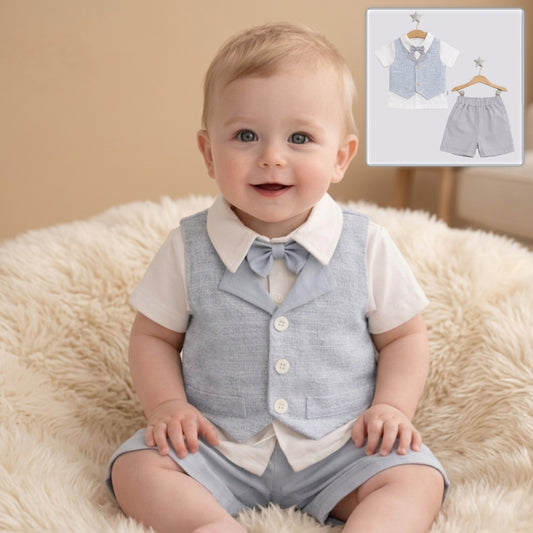 Silver Charm – Baby Boy Formal Outfit