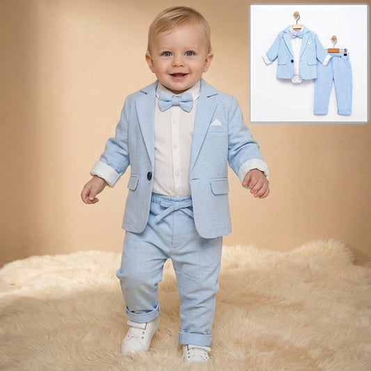 Blue Horizon – Baby Boy Blazer Set
