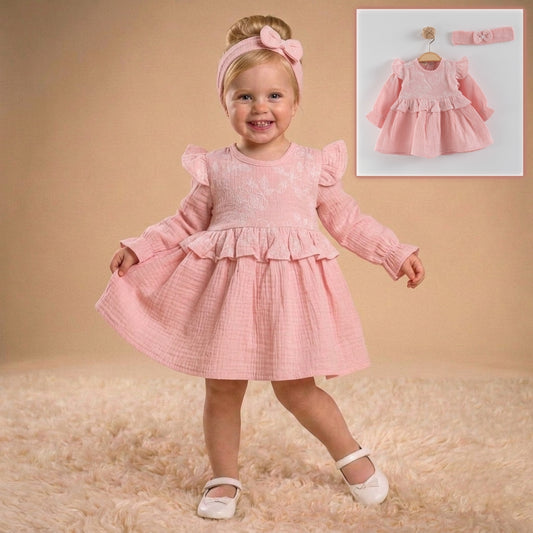 Rose Dawn – Baby Girl Dress Set