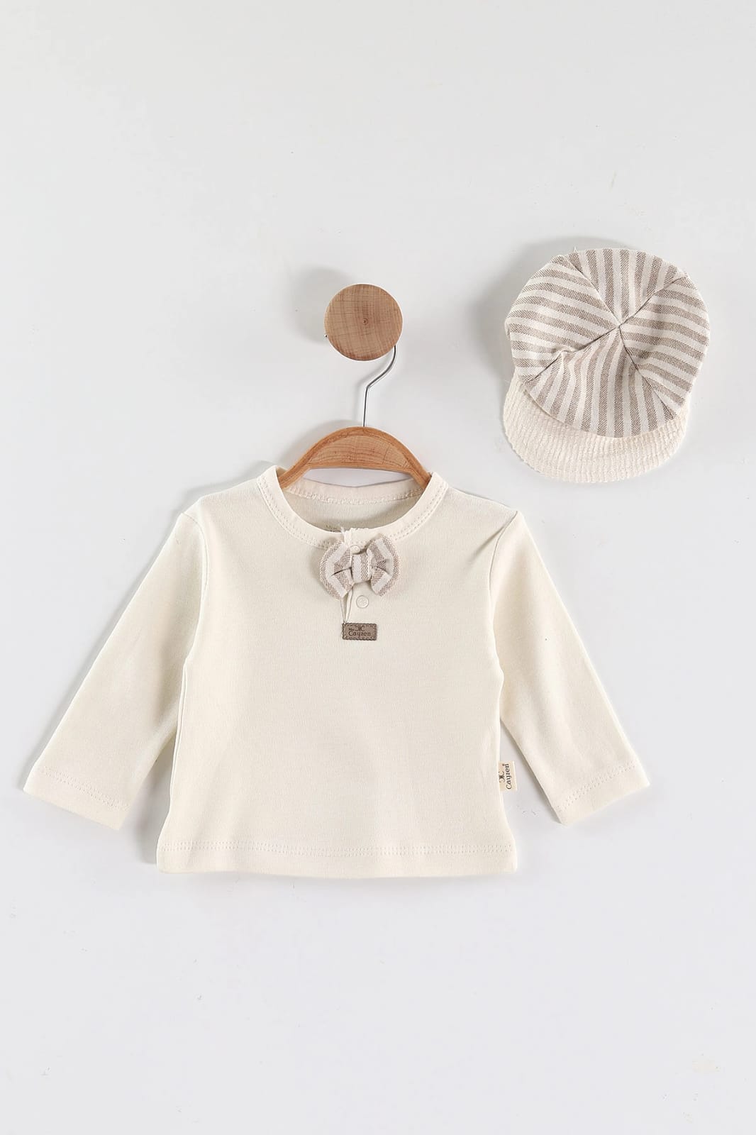 Vintage Suspenders Charm – Baby Boy Outfit