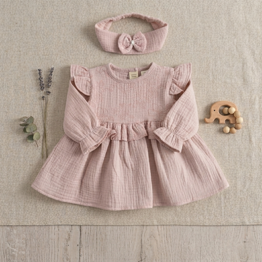 Rose Dawn – Baby Girl Dress Set