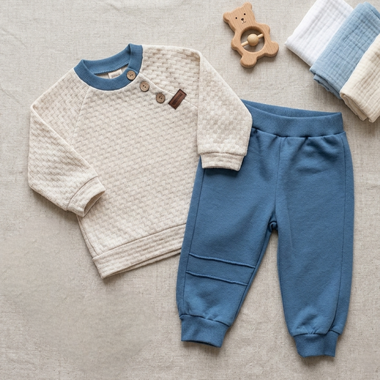 Blue Horizon – Baby Boy Outfit Set