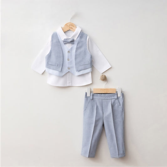 Formal Blue Suit for Baby Boys
