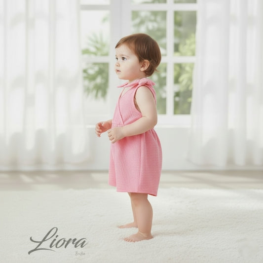 Pink overall
