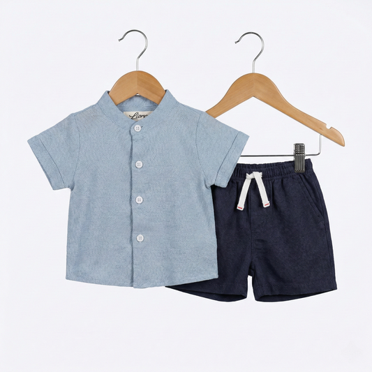 Casual Set Navy and Gray