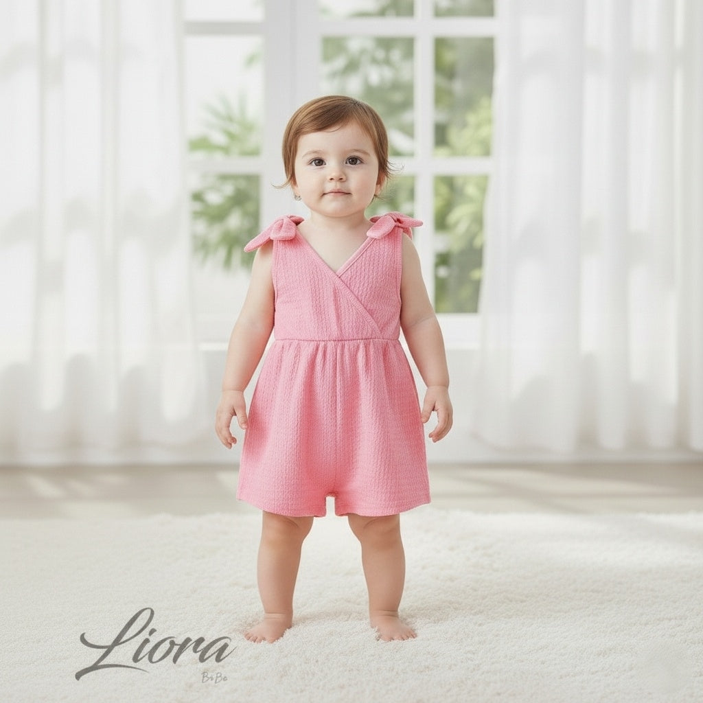 Pink overall