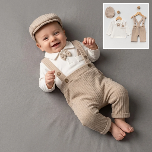 Sandstone Classic – Baby Boy Outfit Set