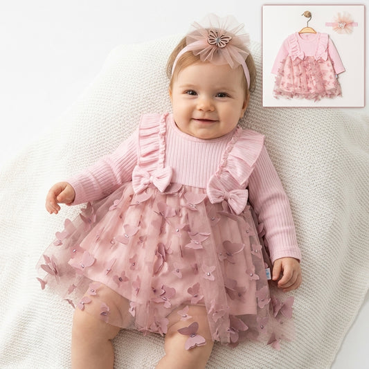 Butterfly Bloom – Baby Girl Dress Set