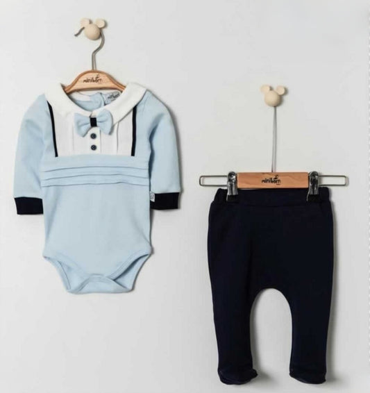 Baby Boys Formal Set - Blue