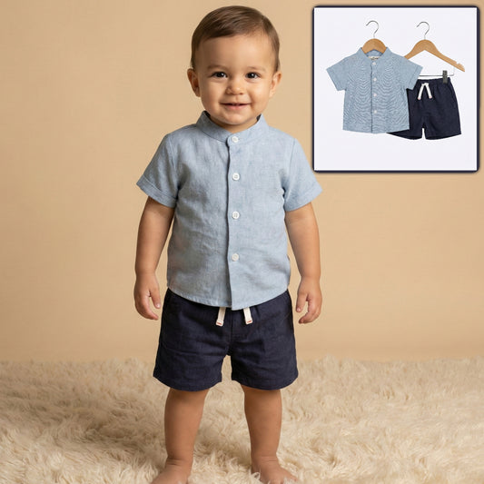 Casual Set Navy and Gray