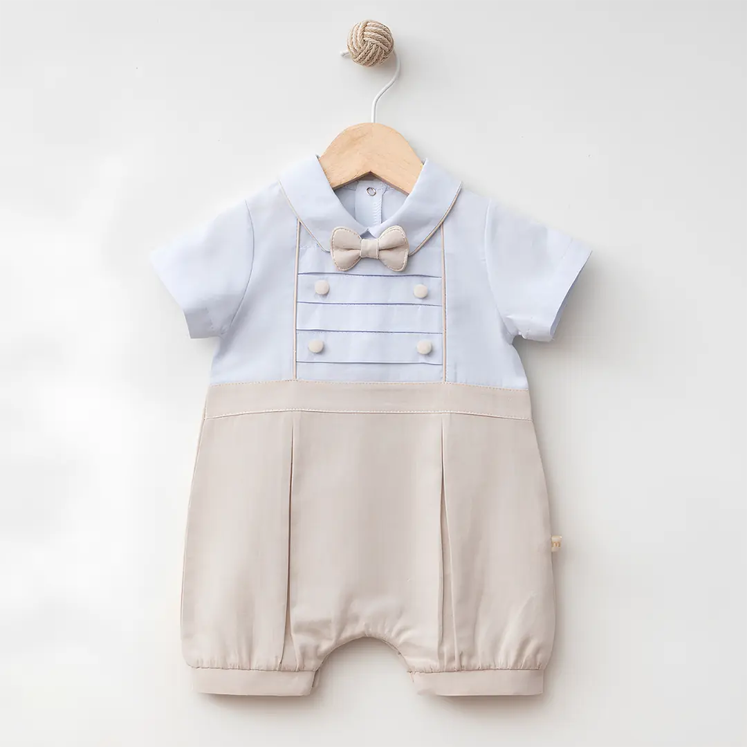 Blueberry chic Romper