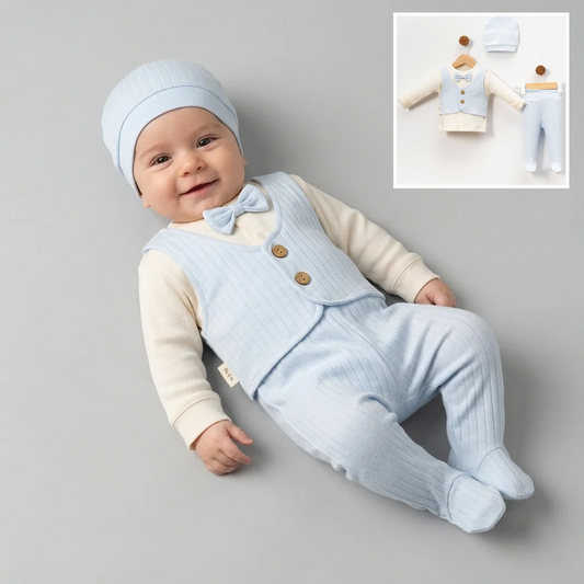 Sky Gentleman – Baby Boy Outfit Set